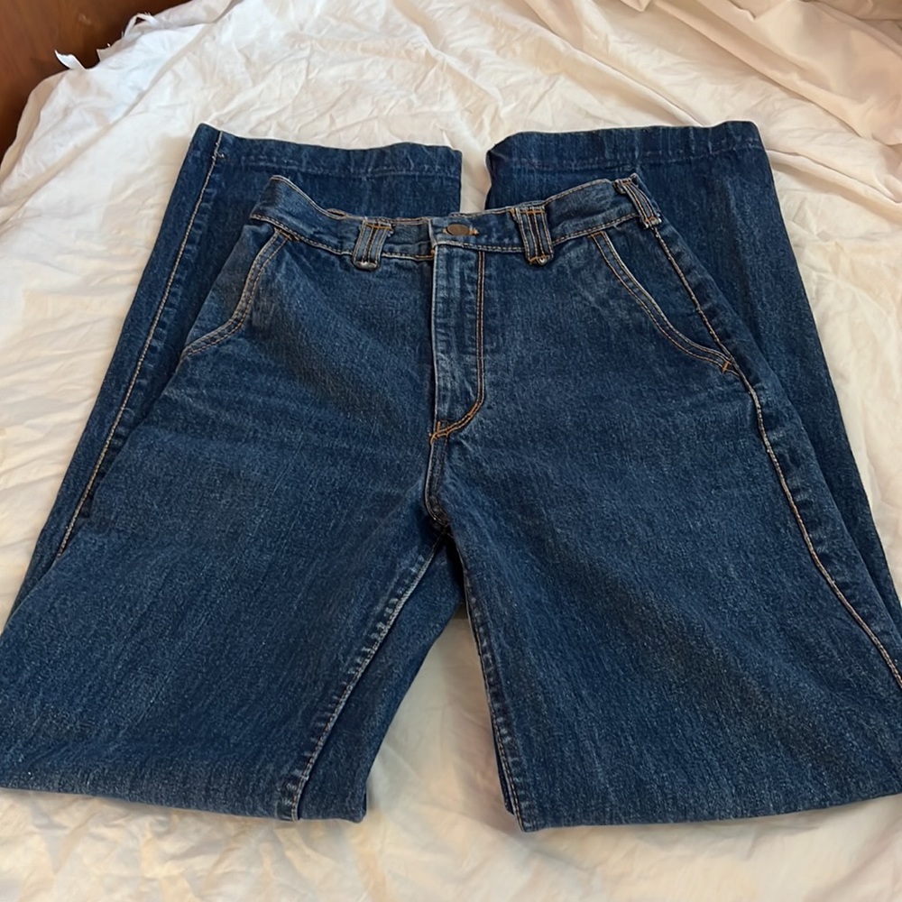 SALE!! DEAL!! RARE Vtg TYME 70s 80s ﻿High Waisted Jeans - Picture 6 of 9